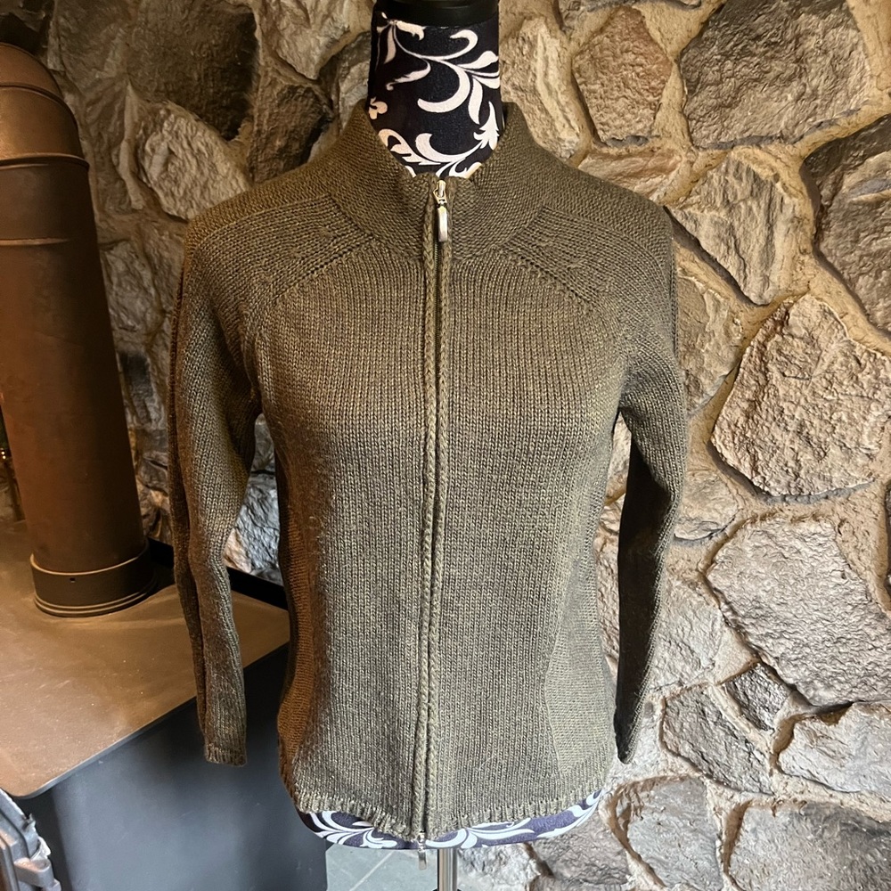 Berretti Gray Zip-Up Jacket M